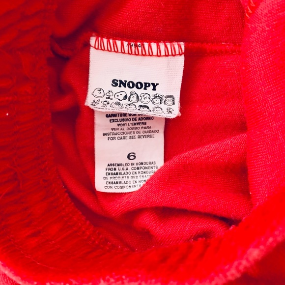 Snoopy Christmas pj set - Picture 6 of 6